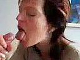 Unbelievable horny mature mom in this private homemade blowjob video. She is addicted to her daily dose of fresh cum, so sucks and jerks cock with all her might. Watch her gurgle cum all around her mouth and swallow with pure satisfaction.