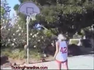 Basketball tickle